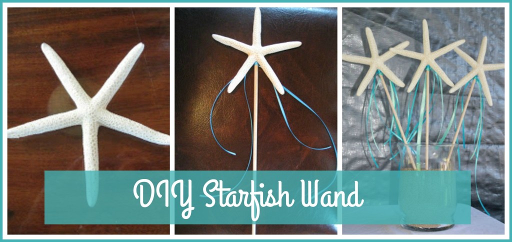 DIY Starfish Wand tutorial