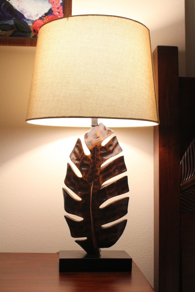 tropical table lamp