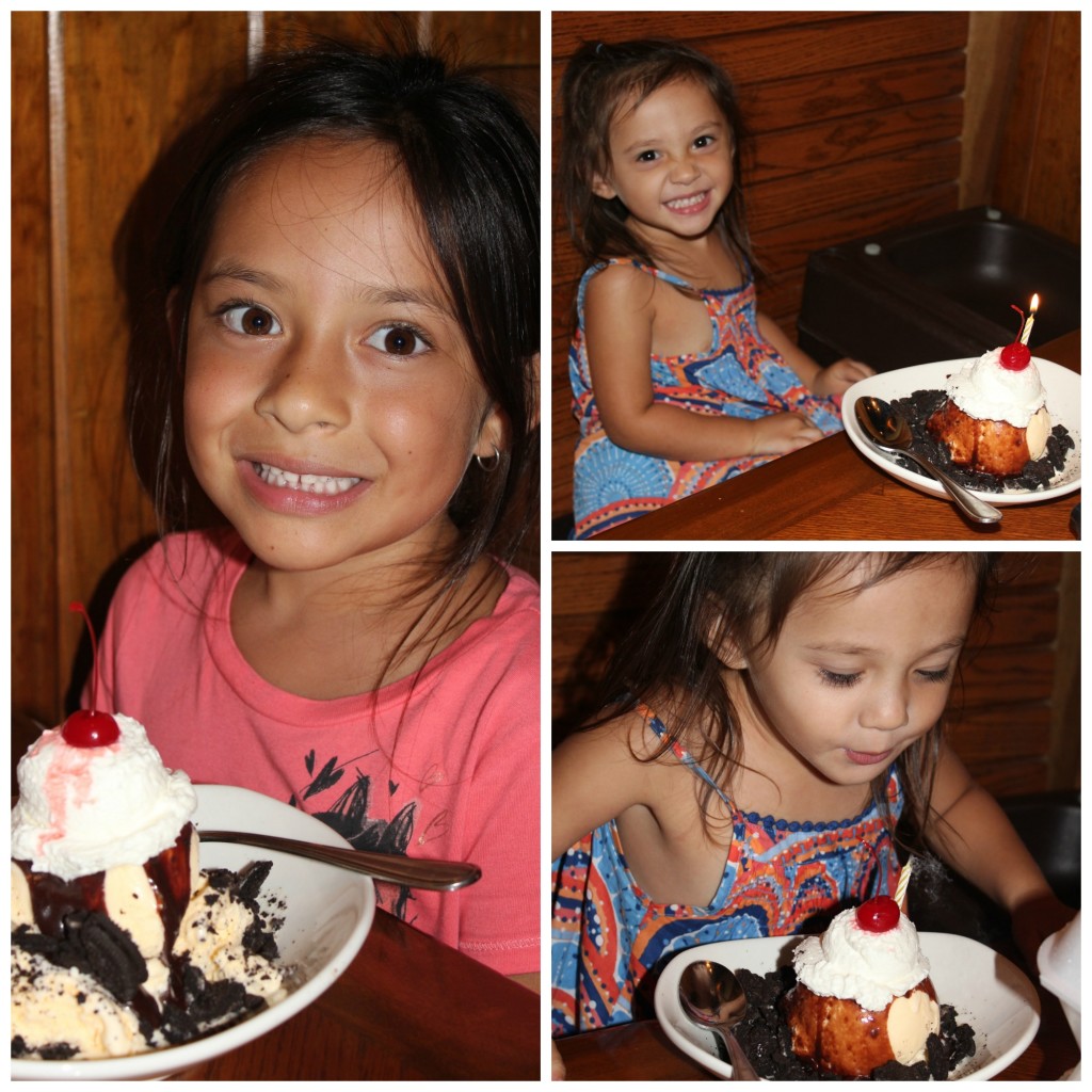 outback birthday sundae