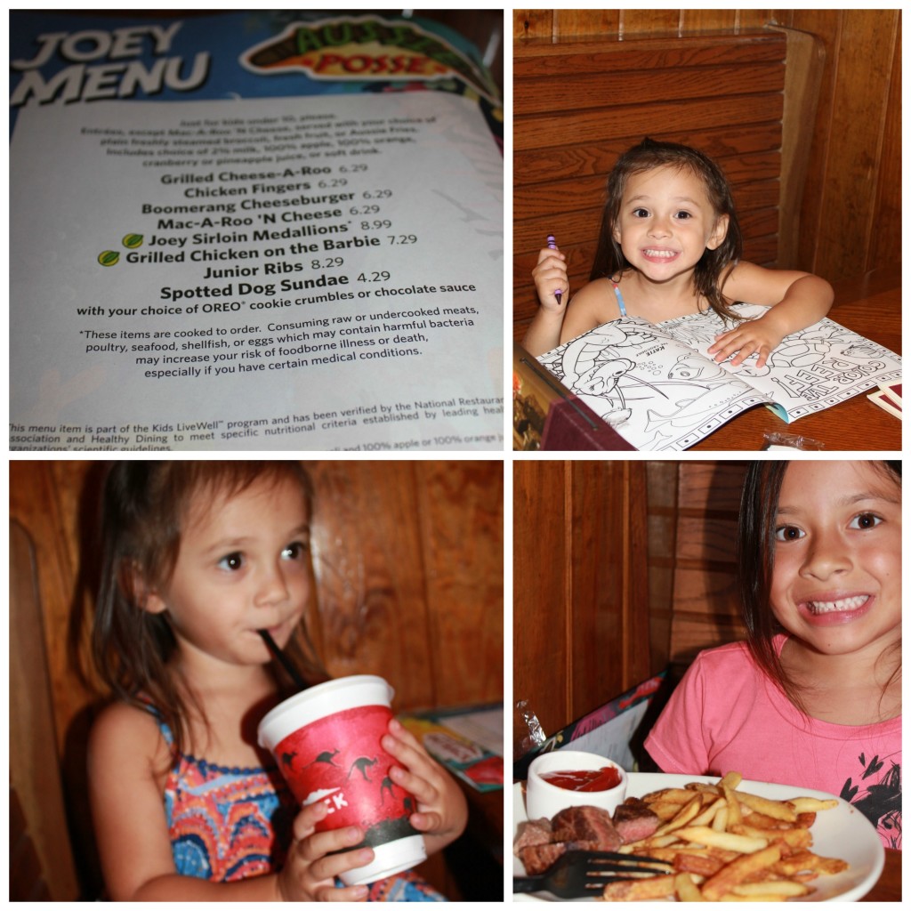 outback steakhouse kids meal