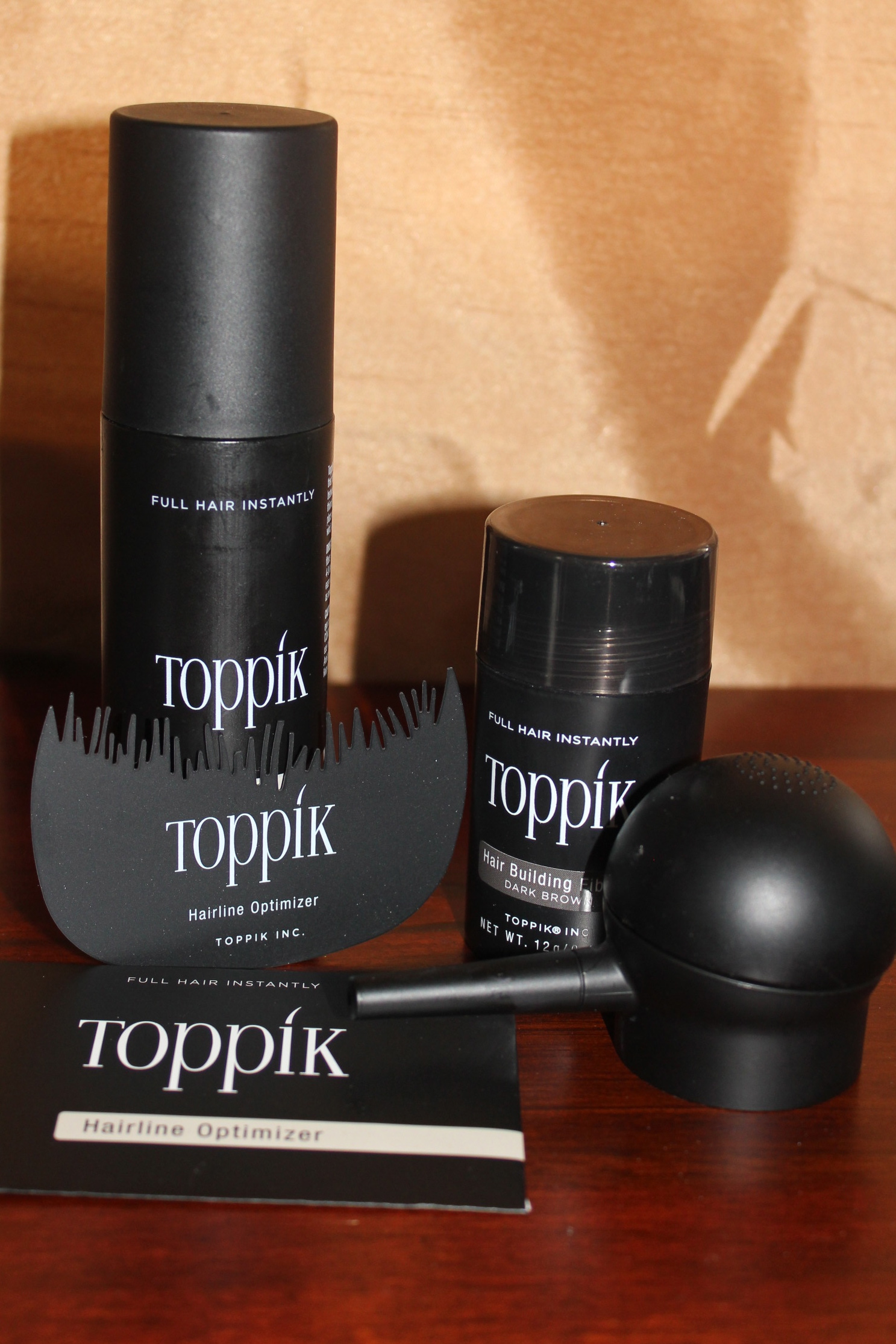 Review: Toppik Hair Building Fibers for Balding and Thinning Hair | Livin'  the Mommy Life