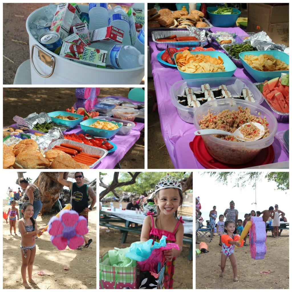 beach birthday party