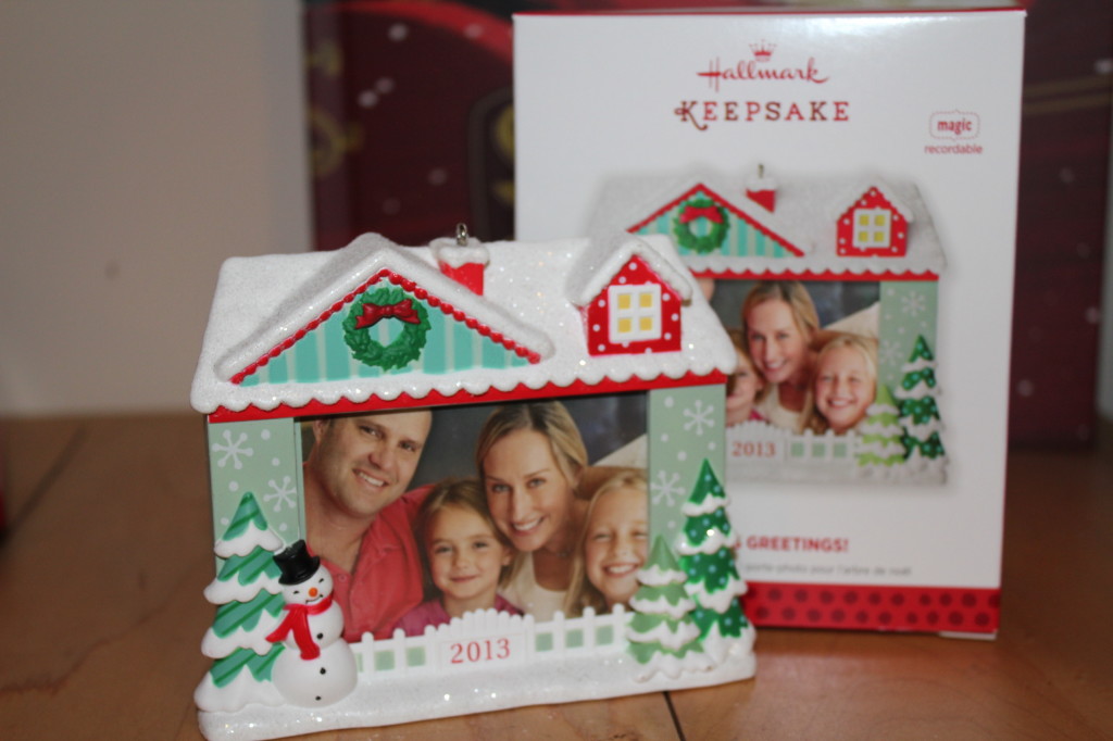 hallmark picture frame ornament