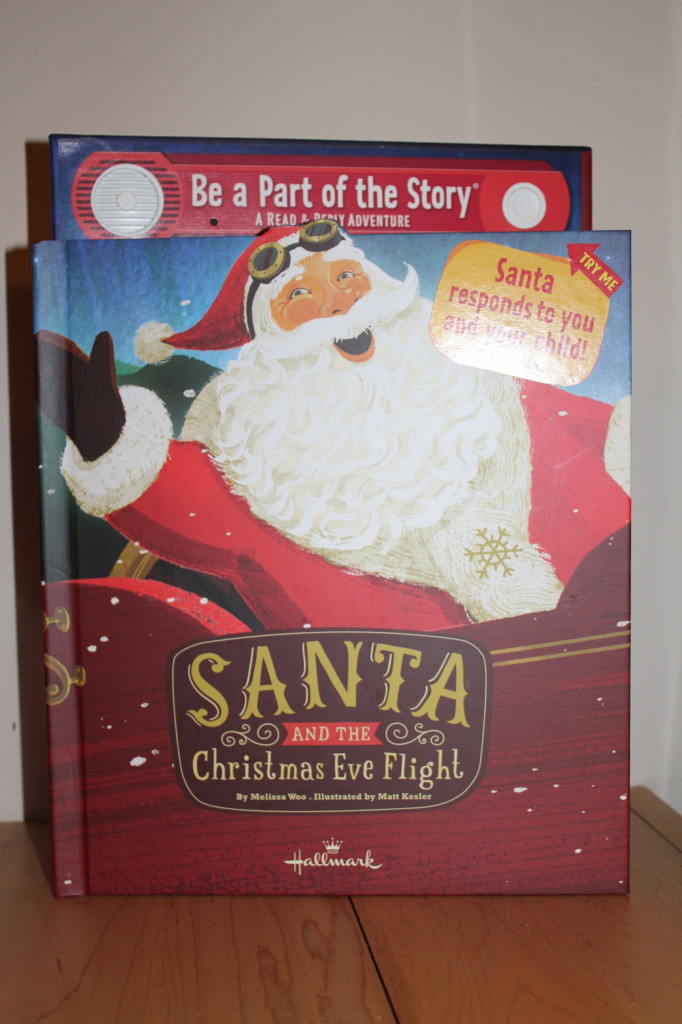 hallmark christmas santa book