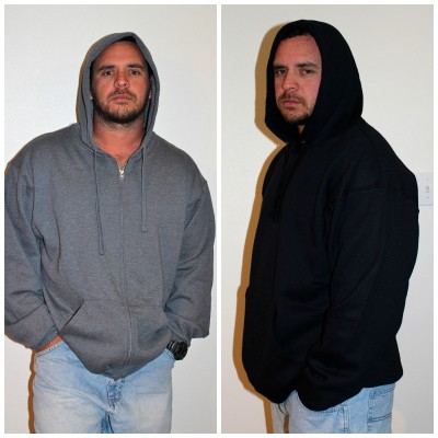 Fruit Of The Loom Men’s Fleece Full Zip & Pullover Hood *2013 Holiday Gift Idea*