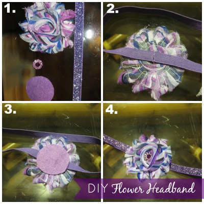 DIY Flower Headband Tutorial