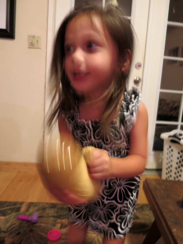 making homemade ice cream