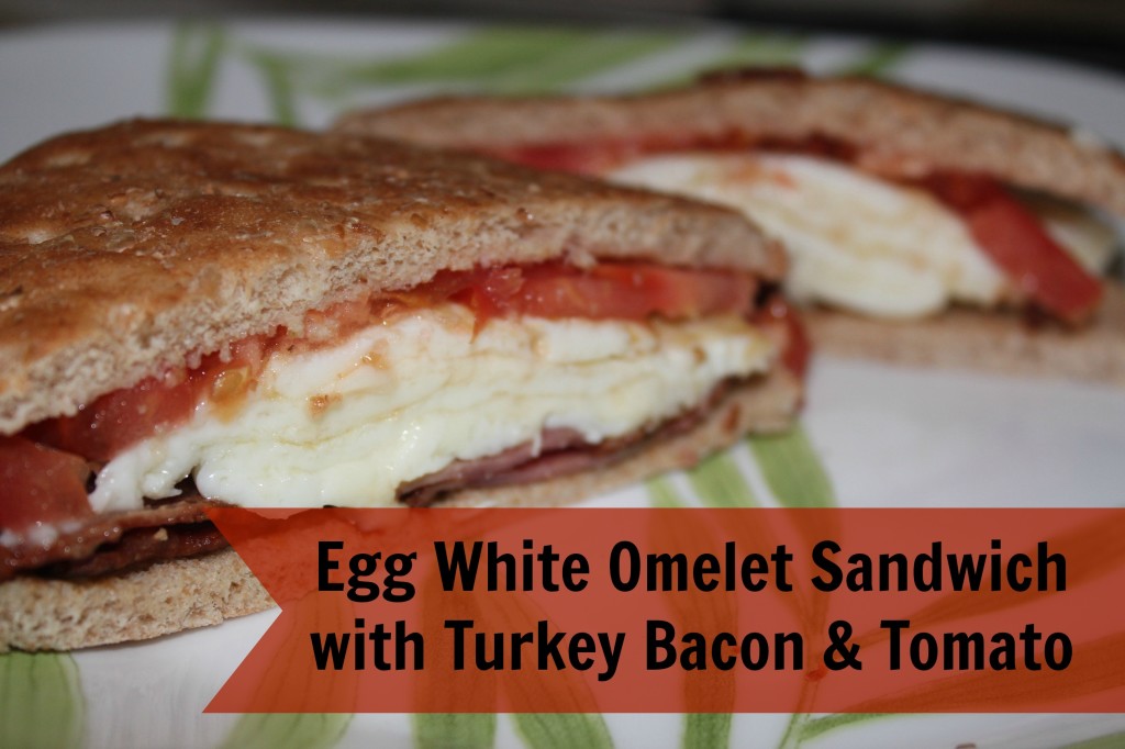 Egg White Omelet Sandwich