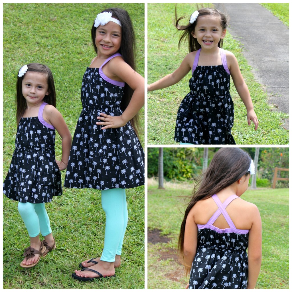 FabKids Palm Tree Dress Outfits