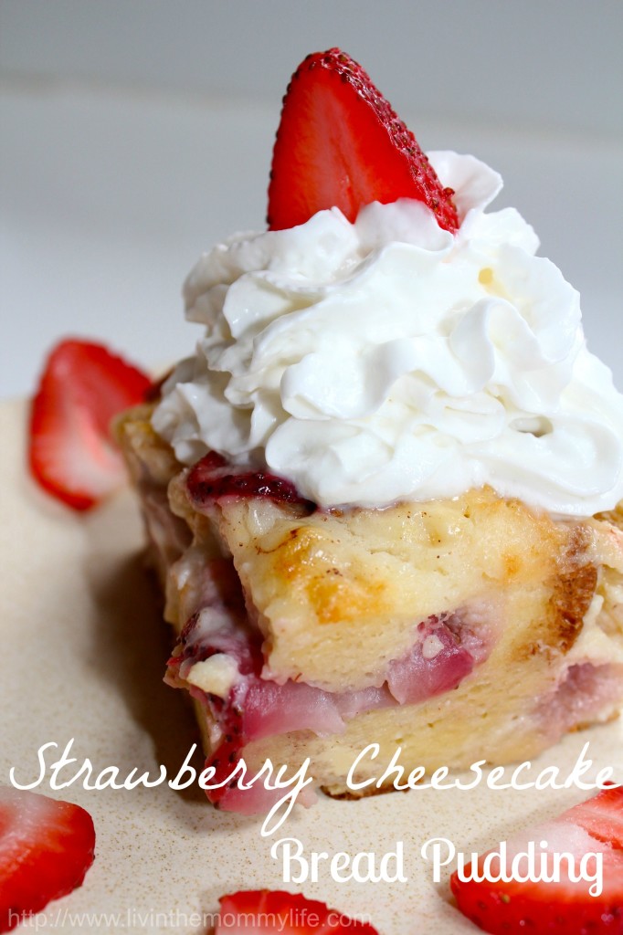 Strawberry Cheesecake Bread Pudding Recipe