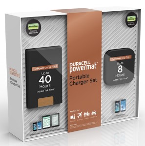 Duracell portable charger set