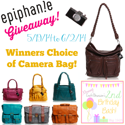 Epiphanie Camera Bag Giveaway