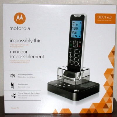 Motorola IT.6 Digital Cordless Home Phone with Answering Machine
