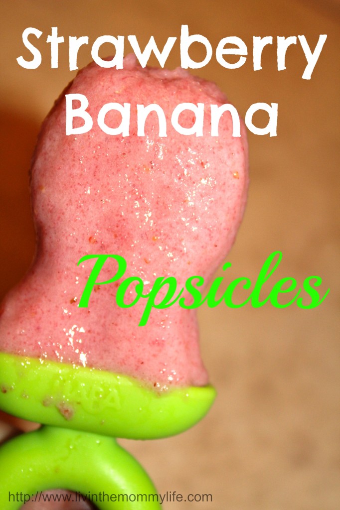 easy strawberry banana popsicles recipe