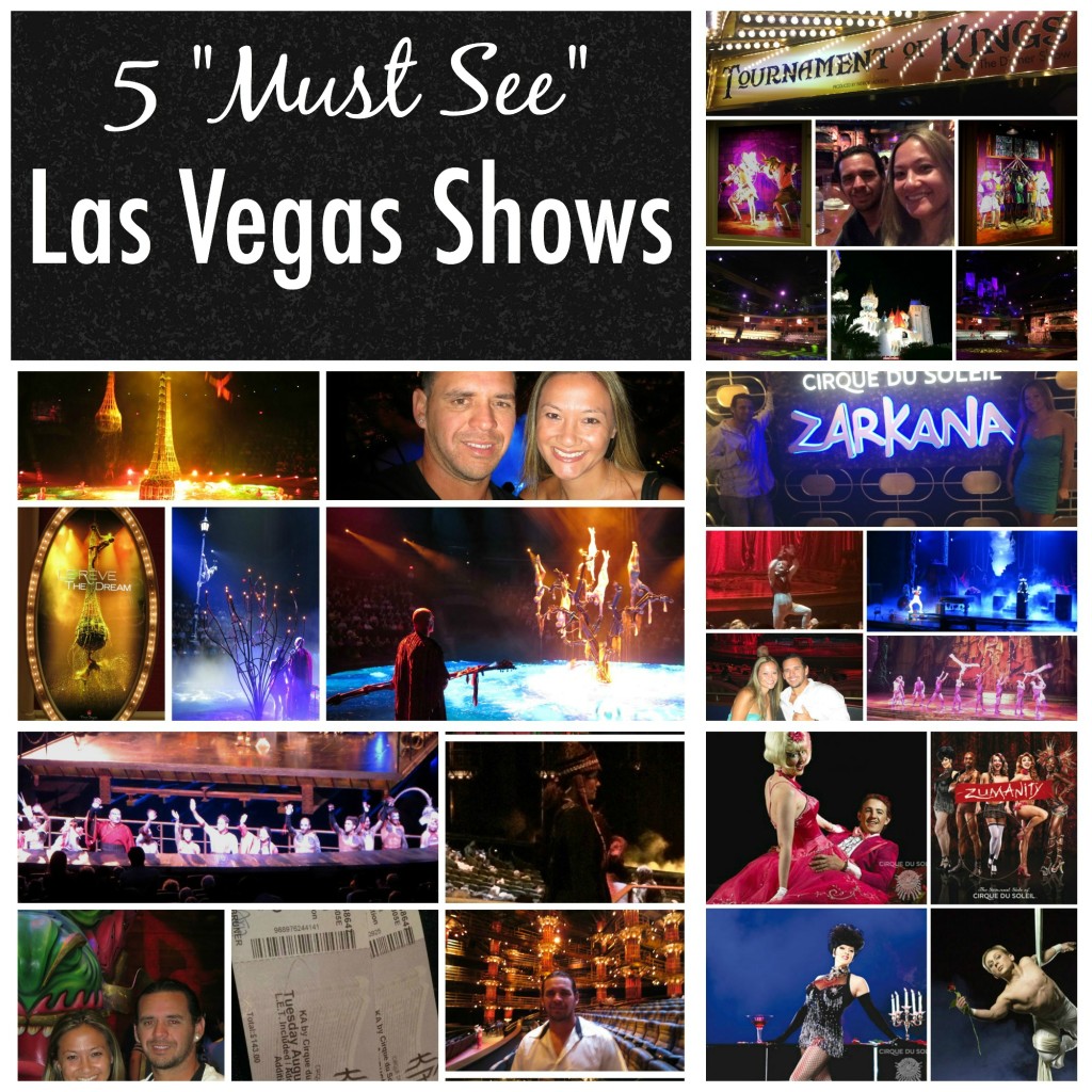 Top 5 Shows to see in Las Vegas Livin' the Mommy Life