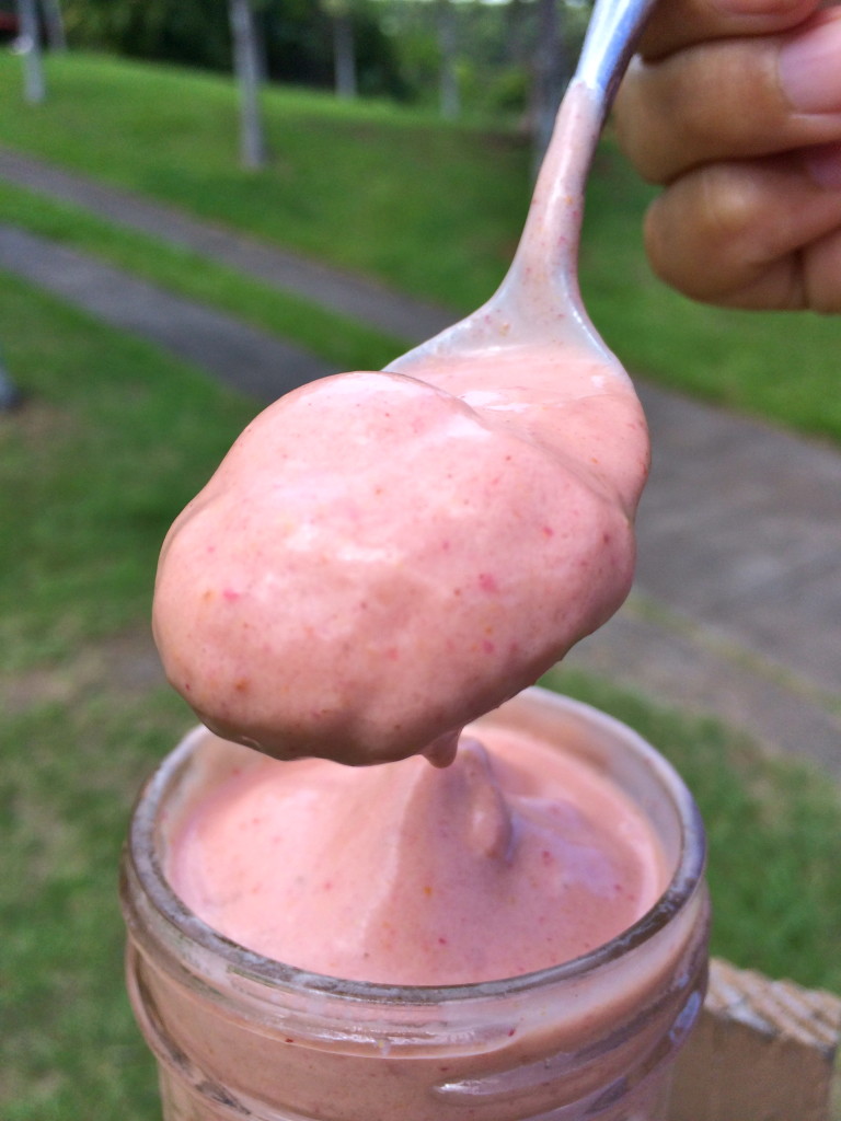 strawberry banana peanut butter ice cream