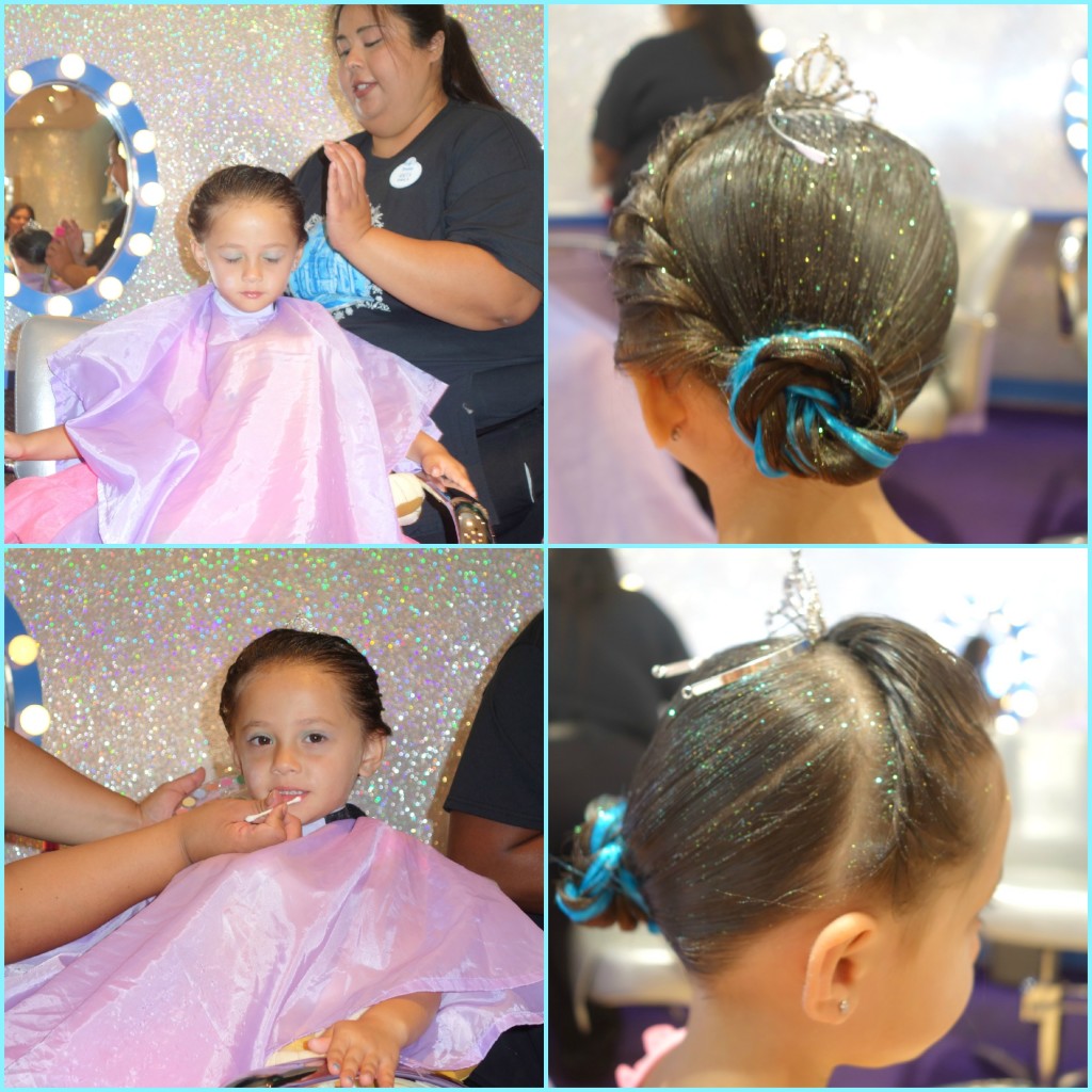 Elsa Makeover at Anna & Elsa's Boutique