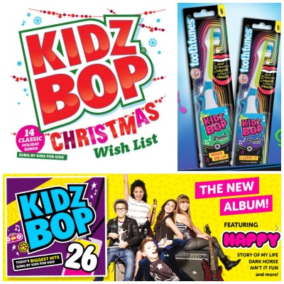 KIDZ BOP CD’s & Tooth Tunes Toothbrush *Holiday Gift Guide*