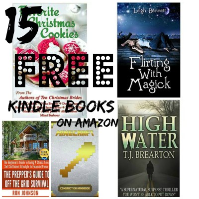 15 FREE Kindle Books from Amazon!