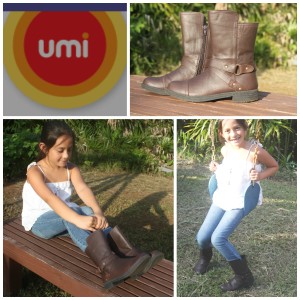 Umi Shoes Chiara II Brown Leather Girls Boots
