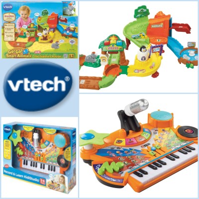 VTech Record and Learn KidiStudio & Go! Go! Smart Animals Zoo Explorers Playset *Holiday Gift Guide*