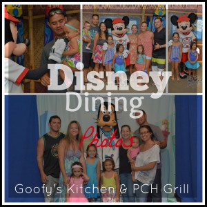 Disney Dining PCH Grill & Goofy's Kitchen photos