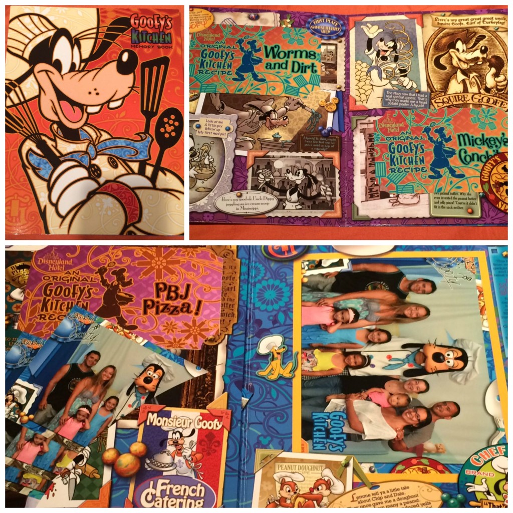 Goofy's Kitchen PhotosPass Memory Book