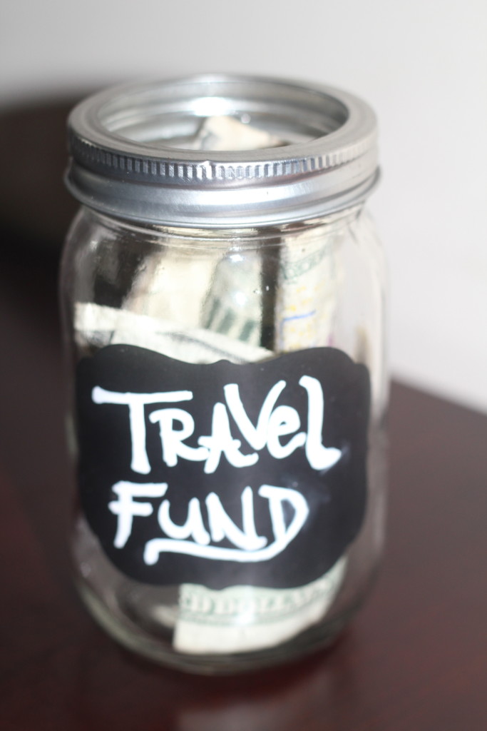 DIY Travel Fund Jar