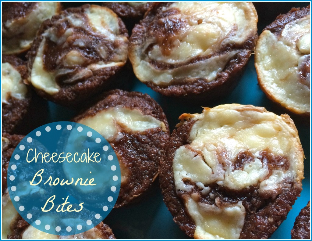 cheesecake brownie bites