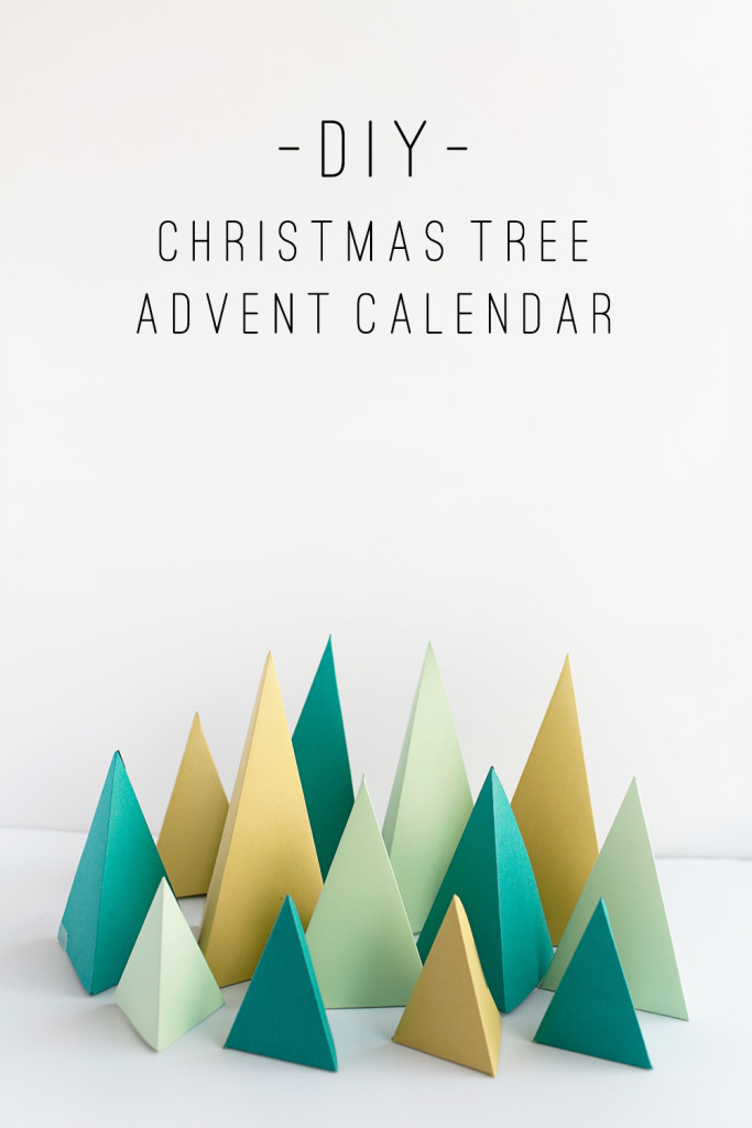 Christmas Tree Advent Template