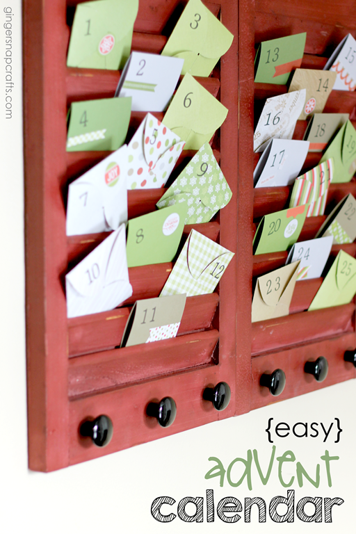 Easy Advent Calendar with We R Memory Keepers 