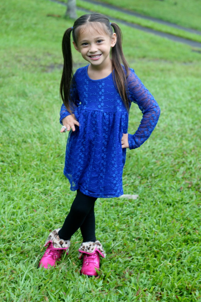 royal blue lace girls dress fabkids