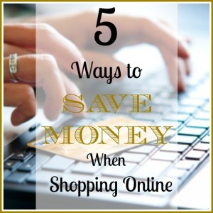 ways to save money when online shopping