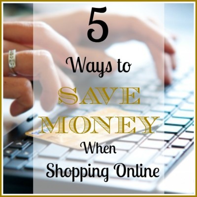 5 Ways to SAVE MONEY when Shopping Online