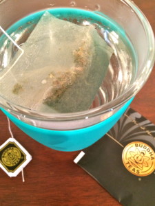 genmaicha Tea in JOCO Glass cup