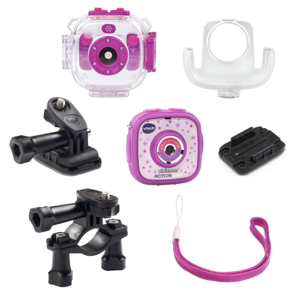 Vtech kidizoom action cam and accessories