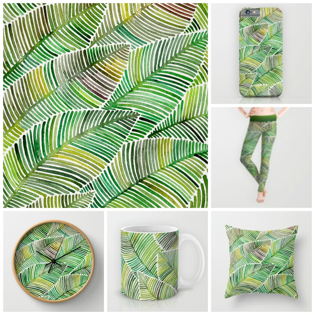 tropical green society6