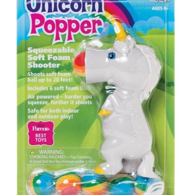 Unicorn Popper Squeezable Soft Foam Shooter