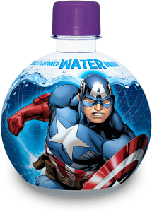 captain america aquaball flavored water drink