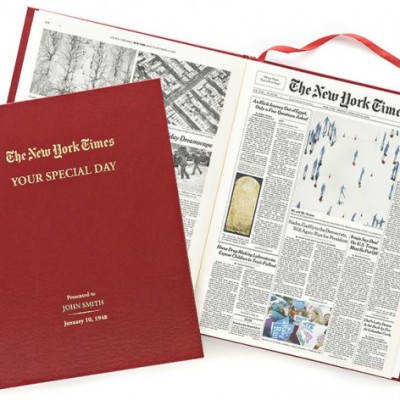 Unique Personalized Gift Idea from The New York Times Store