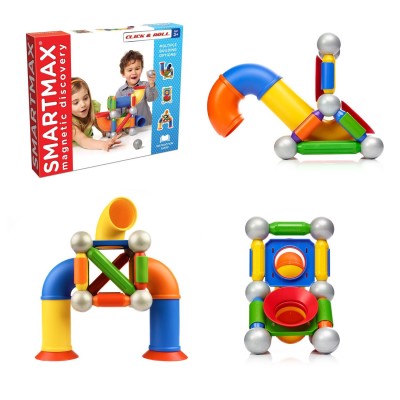 SmartMax Click & Roll Magnetic Construction Toy