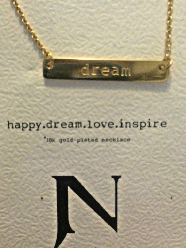 jook and nona dream gold bar necklace dream