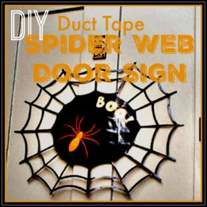 diy-duct-tape-spider-web-halloween