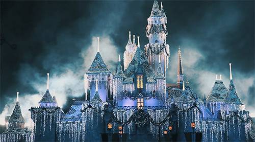 holidays-at-disneyland-castle