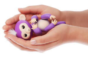 purple fingerlings toy