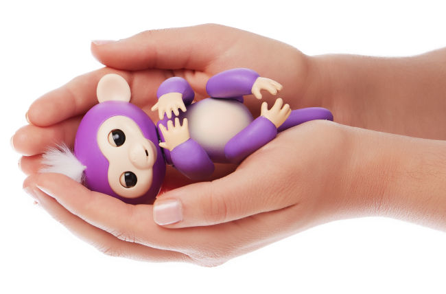 purple fingerlings toy