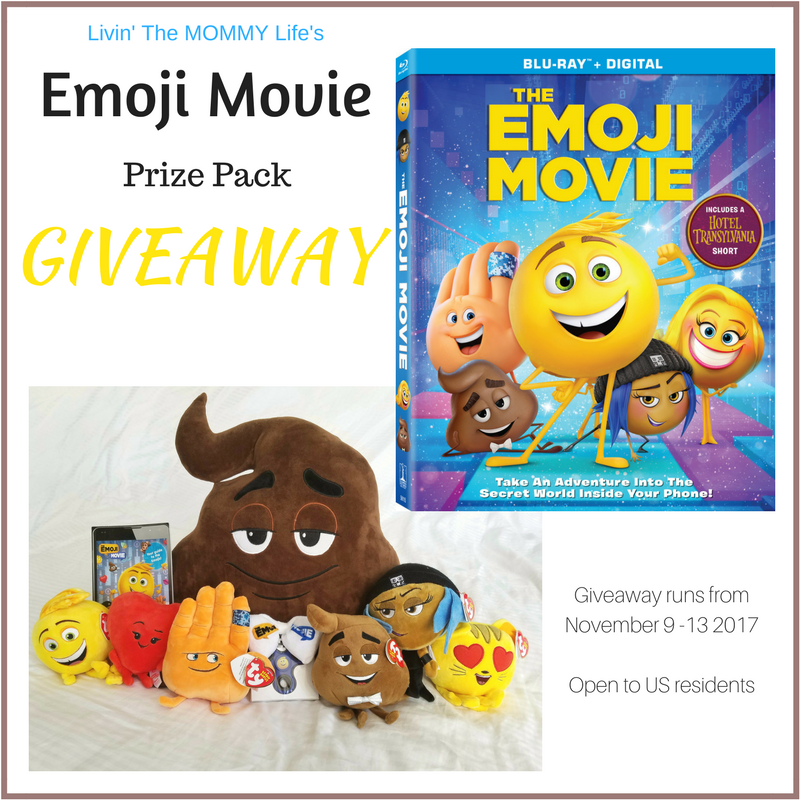 Emoji Movie Prize Pack Giveaway Livin the Mommy Life