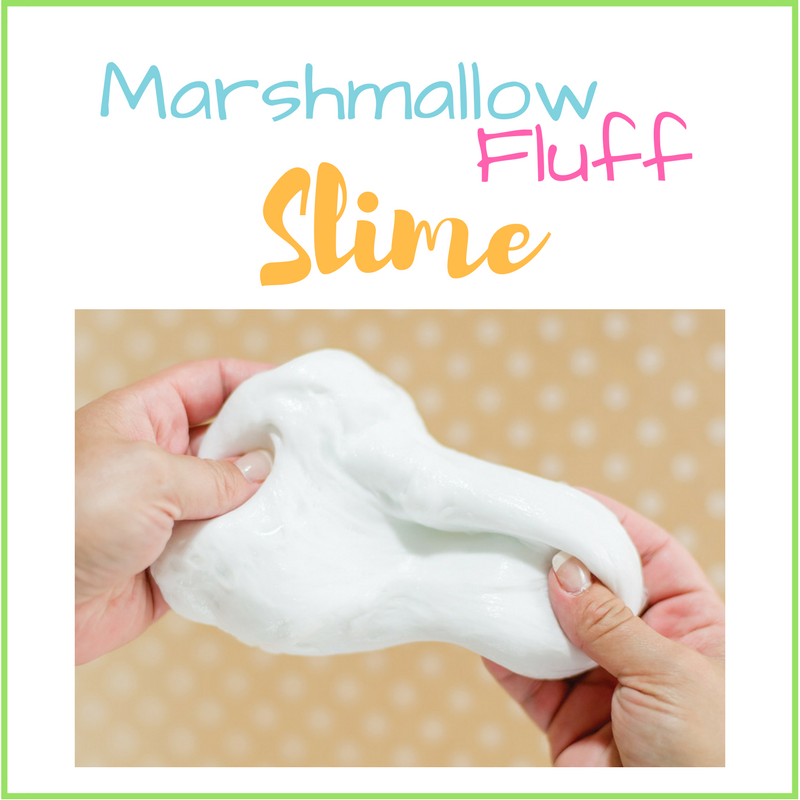 marshmallow fluff slime recipe