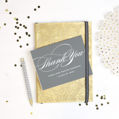 Writing a Thank You Card