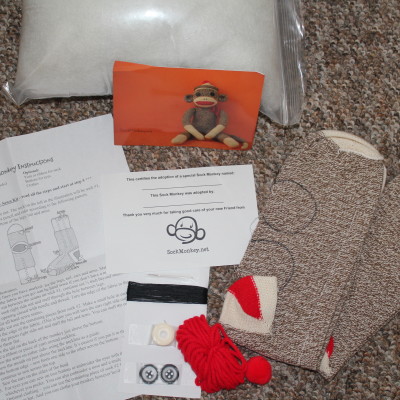 Do It Yourself Sock Monkey Kit Review & Giveaway *2012 Holiday Gift Guide*